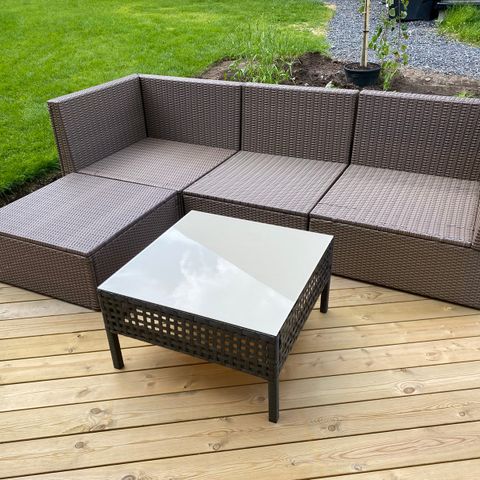 IKEA utendørs loungemøbler