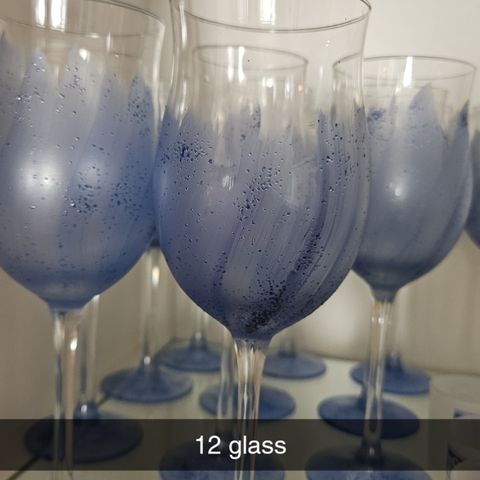 Diverse glass og skåler