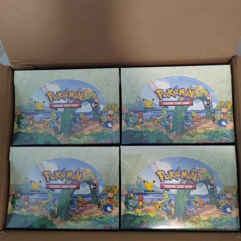 Pokemon celebration mini tins 25 th anniversary (sealed case)