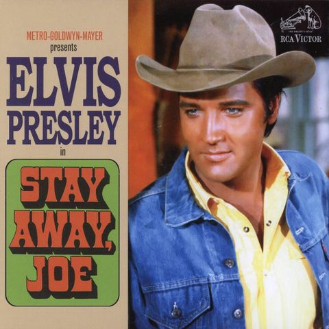 ELVIS - STAY AWAY JOE - FTD  STORT FOLDECOVER I 7" FORMAT MED BOOKLET