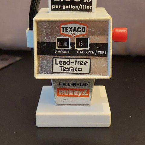 Buddy L Corp Texaco bensinpumpe 1978