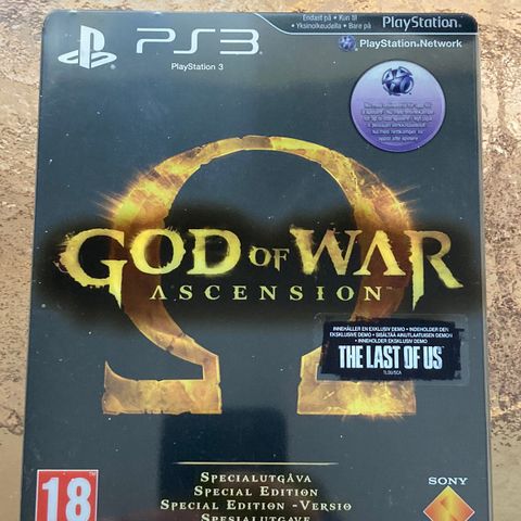 God of War Ascenion Special Edition Steelbook - PS3