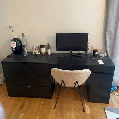 IKEA Micke + kommode + stol