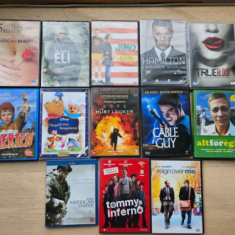 Diverse dvd-er