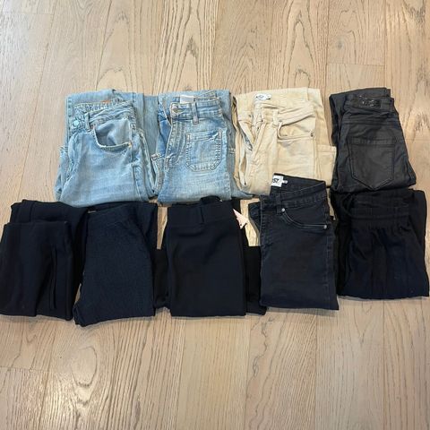 Klespakke bukser/jeans - str XS