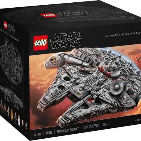 lego millennium falcon 75192