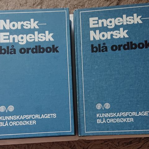 BLÅ ORDBOK