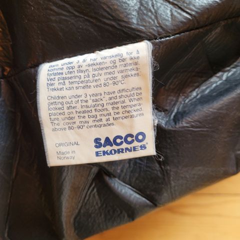 Original Sacco sekk fra Ekornes