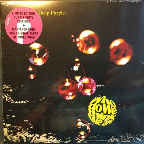 Deep Purple - «Who Do We Think We Are» Ltd. 180g lilla vinyl