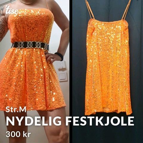 Nydelig Festkjole str.M