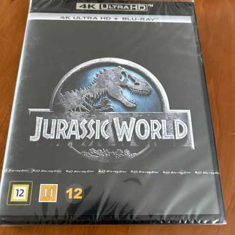 Jurassic World 4K Blu-ray (ny i plast)