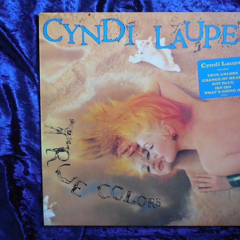 CYNDI LAUPER - TRUE COLORS - TO STORE HITS - CHANGE OF HEART - JOHNNYROCK