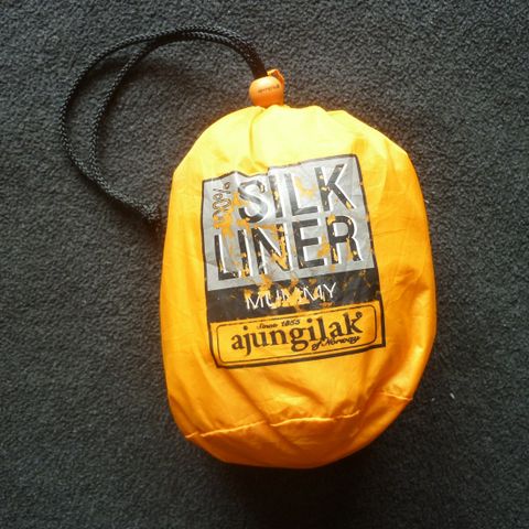 Mammut Ajungilak 100% Silk Liner m/oppbevaringspose.