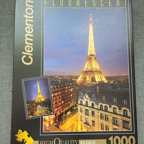 Puslespill Eiffeltårnet 1000 brikker