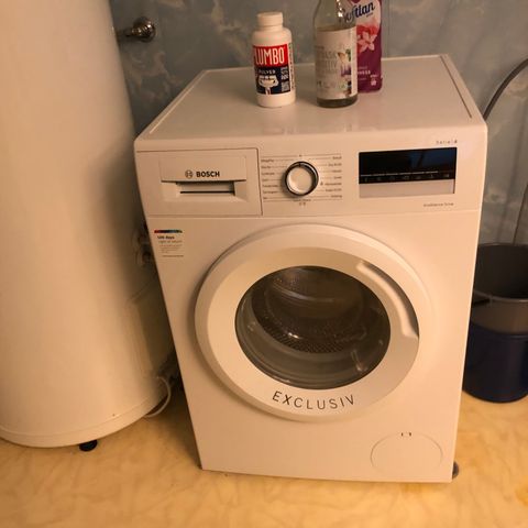 Vaskemaskin av merke Bosch Exclusiv, serie 4.