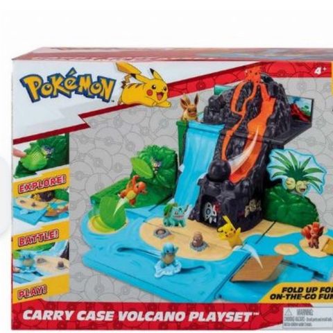 Pokemon Carry Case Vulkan Playset