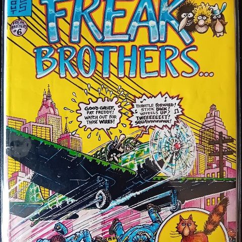 Freak Brothers and Fat Freddy Cat #6  1980