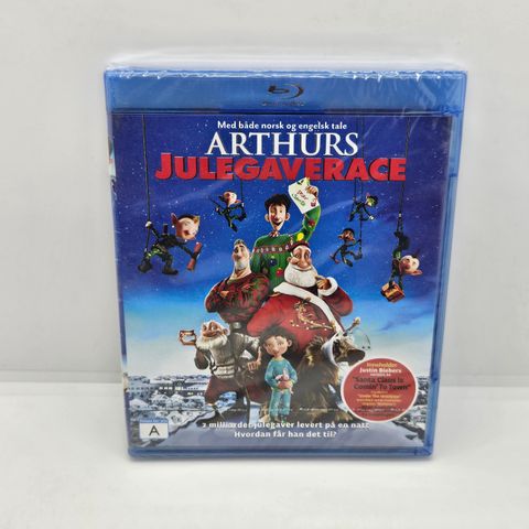 *ny* Arthurs julegaverace. Blu-ray