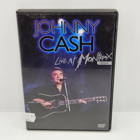 Johnny Cash, Live at Montreux 1994. Dvd