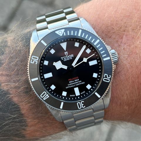 12/2023 Tudor Pelagos 39 komplett fra Norsk AD med kvittering. Ubrukt gummi-rem