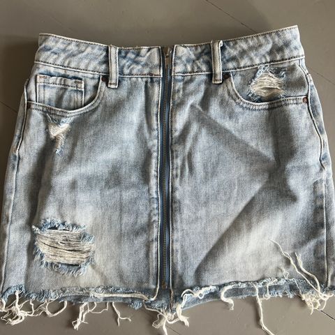 Denim skjørt fra PACSUN