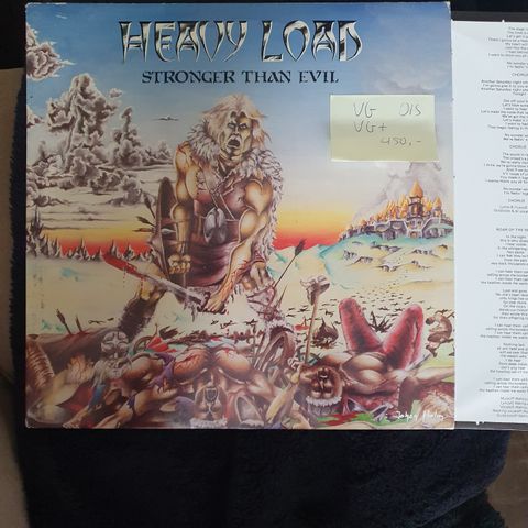 HEAVY LOAD - Stronger than evil LP