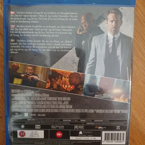 The HITMAN'S BODYGUARD