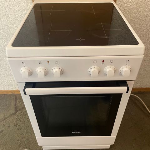 Gorenje Komfyr/Stekeovn 50cm, alt i orden