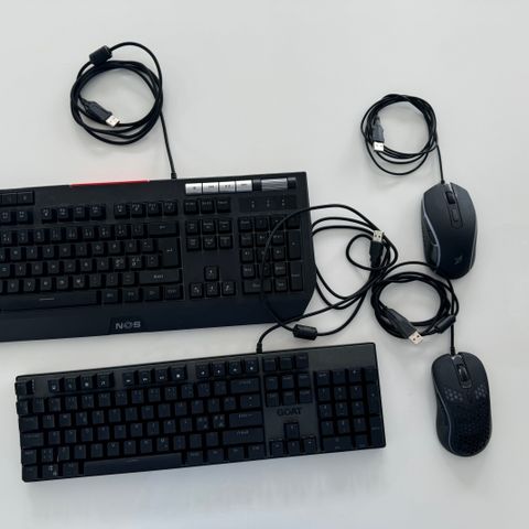 Gaming Mus og Tastatur