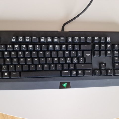 Razer Blackwidow - Mekanisk gaming tastatur