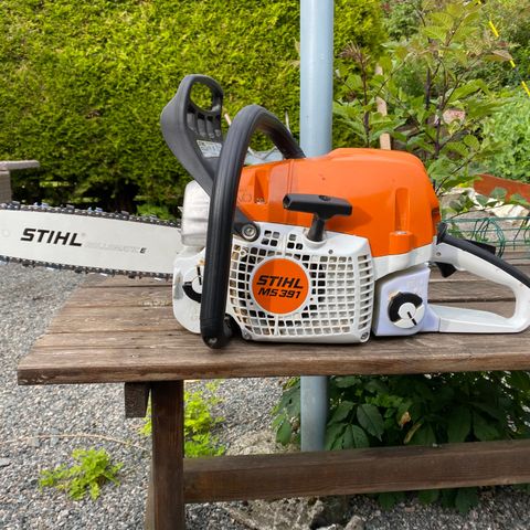 Nesten ny Stihl ms 391 vurderes solgt