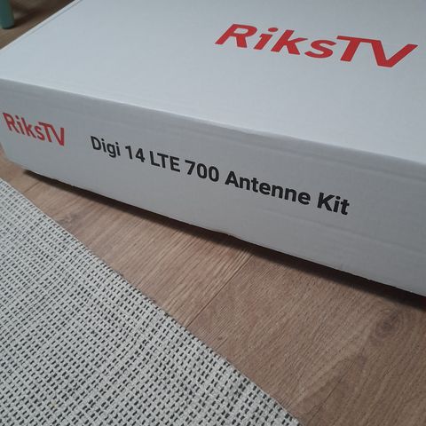 Riks tv antenne kit nytt i esken