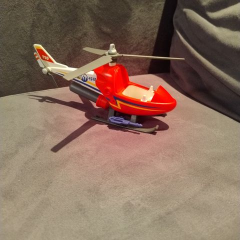 Brannvesen playmobil helikopter.