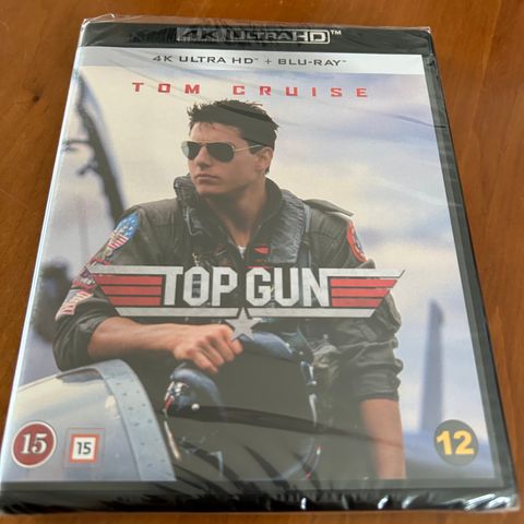 Top Gun 4K Blu-ray (ny i plast)