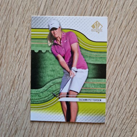 Suzann Tutta Pettersen 2012 Upper Deck