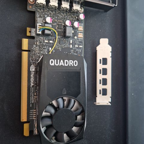 Nvidia Quadro P1000 4GB GDDR5 med adapter