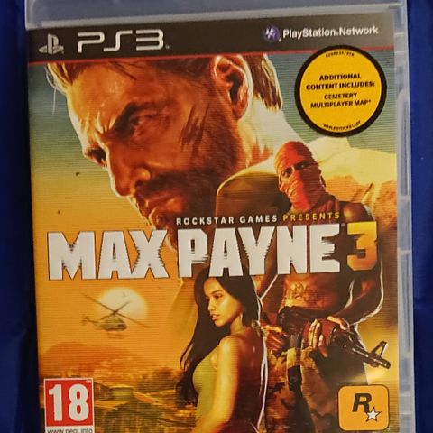 Max Payne 3 til Ps3.