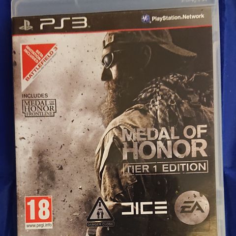 Medal of honor til Ps3.