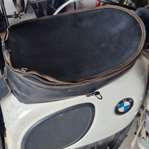 Bmw r75/5 tank veske.Elefantenboy/Harro