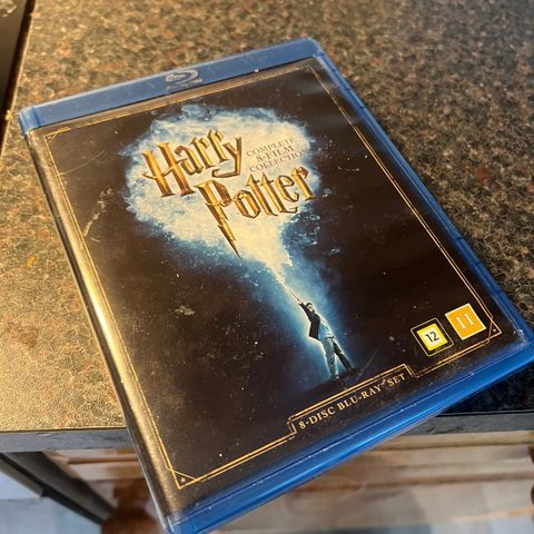 Harry Potter samleboks på Blue-ray