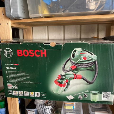 Malingsprøyte Bosch PFS5000E til leie