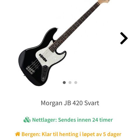 Morgan Bass Gitar Selges