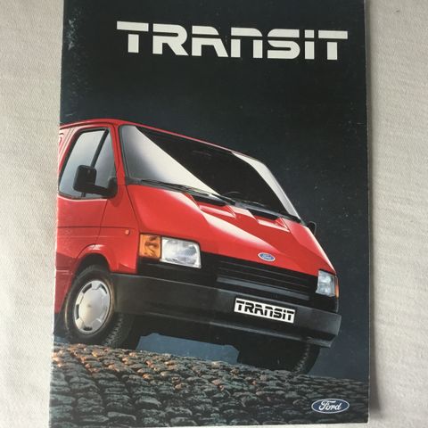 Ford Transit 86 mod brosjyre