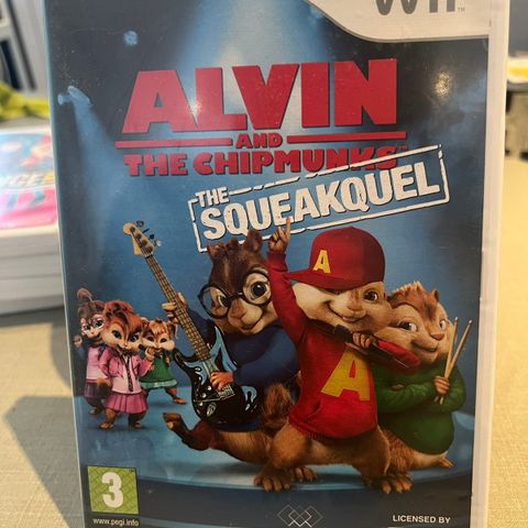 Alvin and the chipmunks The squeakquel Wii