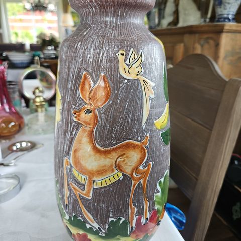 Stor kjeramikk vase