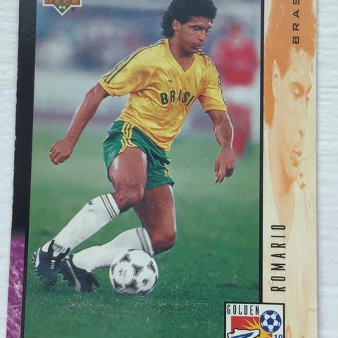 Fotballkort ROMARIO - BRASIL - GOLDEN BOOTS UD26