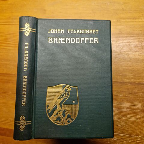 J. Falkberget. 1917: Brændoffer. 1. utgave.