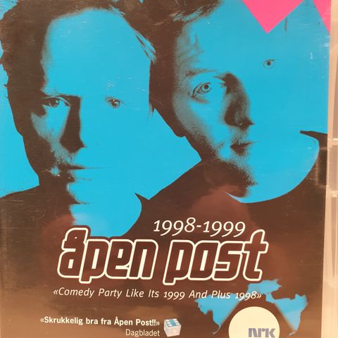 Åpen post 1998-1999 dvd selges kr 50,-