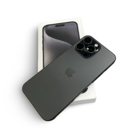 IPhone 15 Pro Max 1TB - Svart Titan