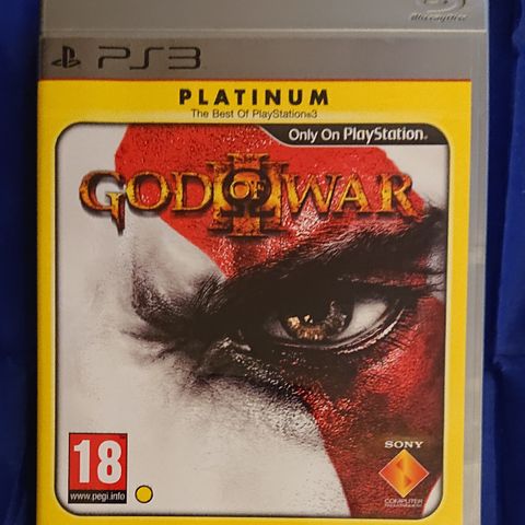 God of war 3 Platinum til Ps3.